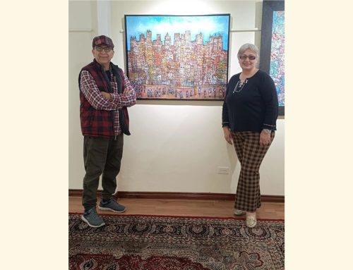 Visit of the artist Jorge Perugachy